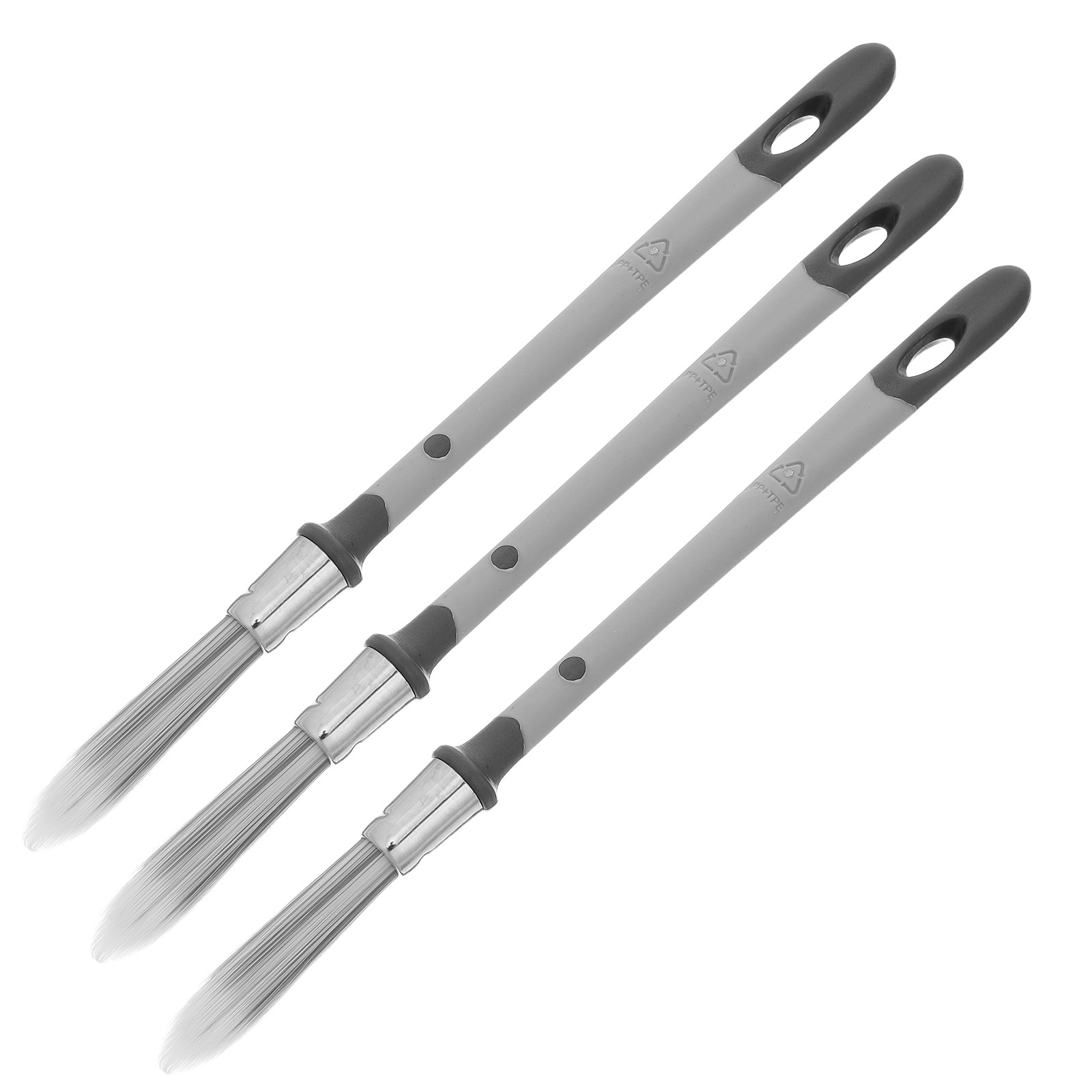 3Pcs Kuas Cat Detail Set Kuas  - Detailing Brush Set ulasan dan harga