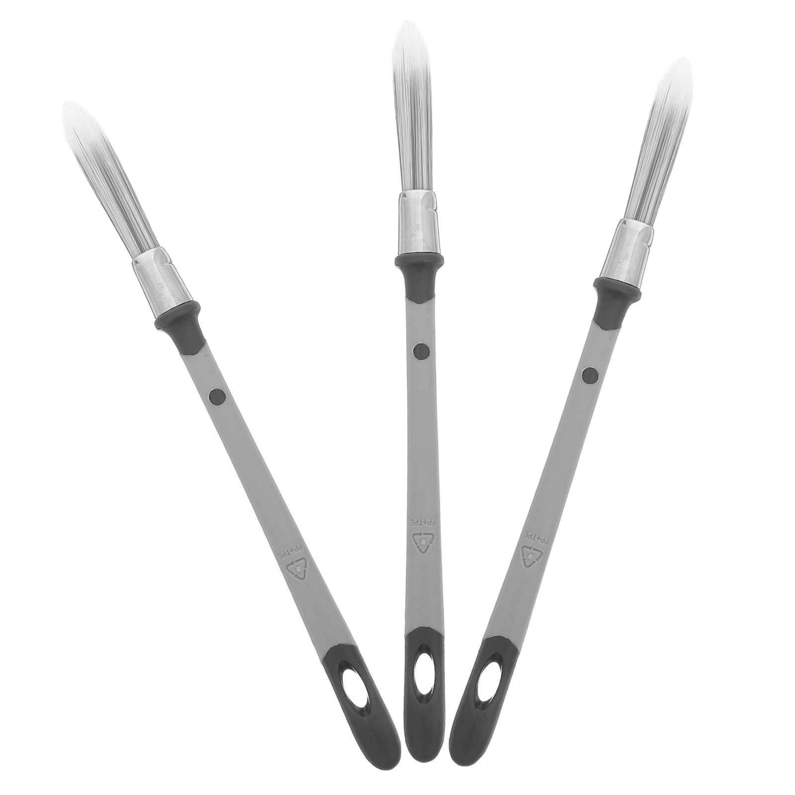 3Pcs Kuas Cat Detail Set Kuas  - Detailing Brush Set ulasan dan harga