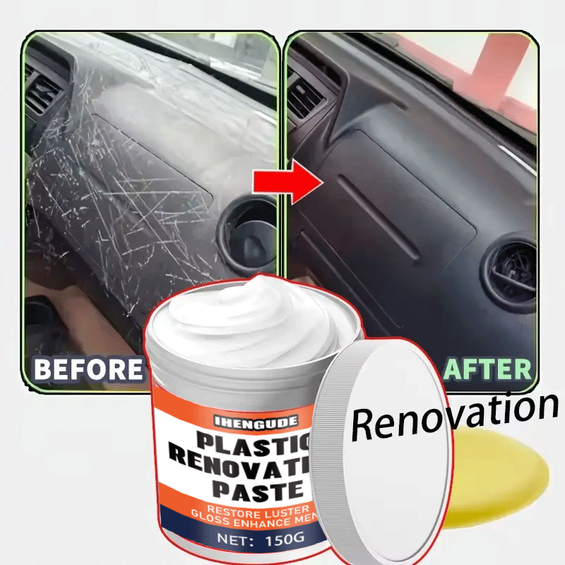 Pemoles Plastik Mobil, Krim Pe - Trim Restorer Plastic ulasan dan harga