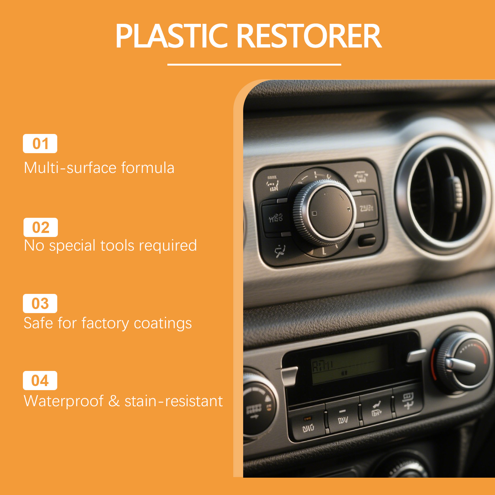 Pasta Pemulih Plastik Otomotif - Trim Restorer Plastic ulasan dan harga