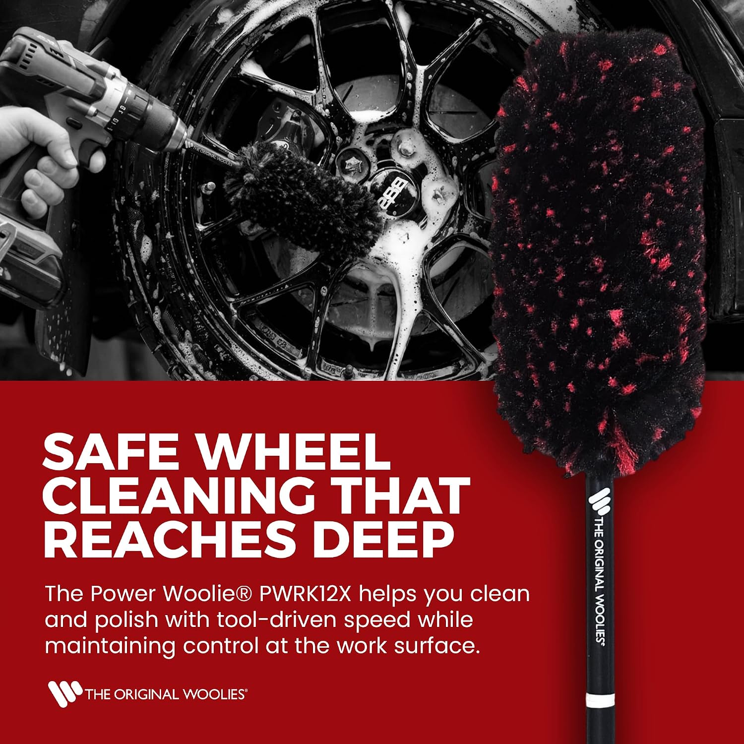 Sikat Pembersih Velg Bertenaga - Wheel Cleaner Alloy ulasan dan harga