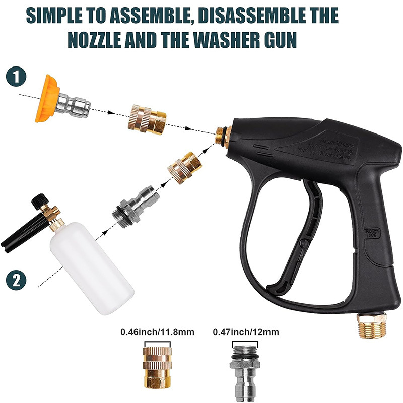 Pistol Semprot Air Bertekanan  - Pressure Washer Foam Gun ulasan dan harga